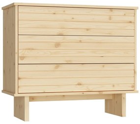 Естествен скрин от борова дървесина Kommo - Karup Design