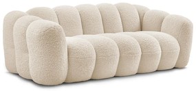 Бежов диван от прежда с примки от букле 232 cm Hippolyte – Bobochic Paris