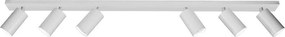 Линеен спот за таван LUX, бял, 6хGU10