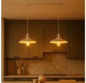 Brilagi - LED Пендел FLAMENGO 2xE27/60W/230V бял