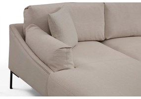 Светлобежов ъглов диван , ляв ъгъл Leo - Artie