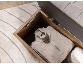 Светлосива и естествена пейка Oceane – Bobochic Paris