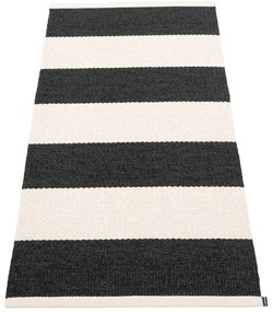 Черно-бяла пътека за открито и закрито 70x150 cm Bob Black Vanilla – Pappelina