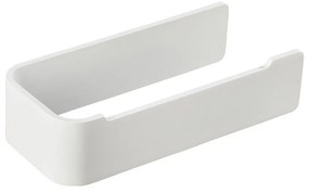 Бял стенен метален държач за тоалетна хартия Ume – Zone