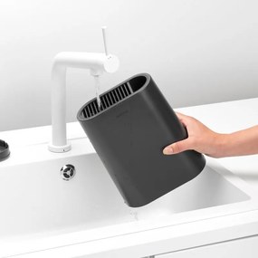 Поставка за ножове Brabantia 1004149, Държач за прибори, Неплъзгаща основа, Тъмносив