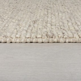 Светлосив вълнен килим , 120 x 170 cm Minerals - Flair Rugs