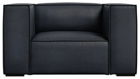 Тъмносиньо кожено кресло Madame – Windsor &amp; Co Sofas