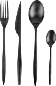 Черен прибори за хранене от неръждаема стомана 24 бр. – Orion
