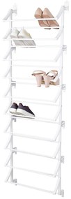Бял метален висящ стелаж за обувки – Compactor