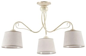 Jupiter 1357 - KM 3 PE - Плафон KAMELIA 3xE27/60W/230V