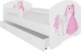 Kids bed Belossi-Розово - бяло