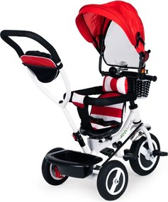 Триколка, детска количка червена ECOTOYS