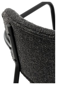 Тъмносив трапезен стол Zama – Unique Furniture