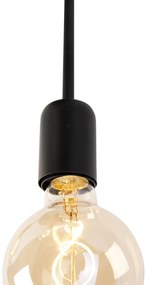 Интелигентна таванна лампа черна с 3 Wifi G95 - Facil