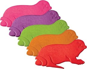 Детски противоплъзгащи подложки за вани в комплект от 5 бр. 10,5x16,5 cm Phoques – MSV