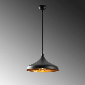 Черно висящо осветително тяло ø 36 cm Tattoo – Opviq lights