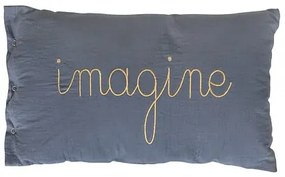 Детска възглавница atmosphera Gauze, 50x30 cm - Син