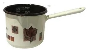 Емайлирано джезве 12см 1л с декор RUSTICA - 66/12 РЯ-(12-1722)