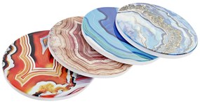 Подложки DKD Home Decor Dolomite (10,8 x 10,8 x 0,7 cm) (4 pcs)