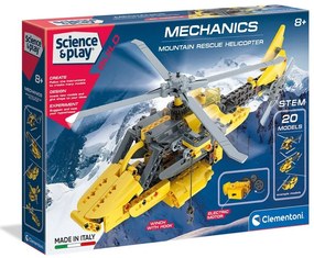 Clementoni - Mechanics Laboratory Конструктор Спасителен Хеликоптер 250ч. 75063