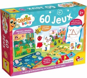 Образователна Игра Lisciani Giochi Carotina Baby 60 Jeux (FR)