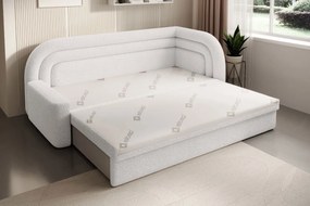 Разтегателно легло Fanuci - Бяло - Дясно