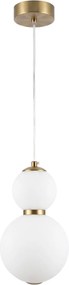 LED висящ полилей LHJ112-2CP четкано злато