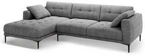 Сив ъглов диван (ляв ъгъл) Bemy – Micadoni