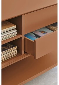 Черна маса за телевизор 175x74x45 cm Platt – Teulat