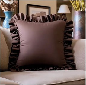 Калъфка за възглавница със смес от памук 40x40 cm Ruffled – Mila Home