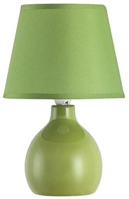 Rabalux 4477 - Настолна лампа INGRID 1xE14/40W/230V зелена