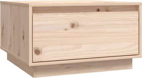 813405 vidaXL Кафе маса, 55x56x32 см, борово дърво масив