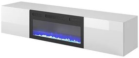 TV шкаф с вградена камина  LIVO RTV-180W K