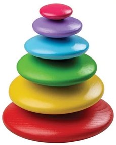 Bigjigs - Дървена игра за баланс - Дъга