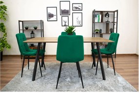 Трапезен стол кадифе Smaragd Luxury
