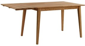 Естествена сгъваема маса за хранене от дъб , 120 x 80 cm Filippa - Rowico