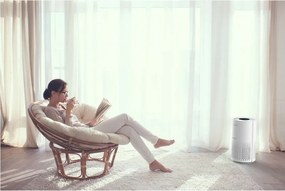 Пречиствател на въздух Tesla Тара Lite 3, 30W, HEPA филтър, Таймер, До 12 м2, Бял