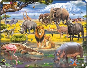 Larsen - Пъзел: Детски – "Савана" - 43 части, голям