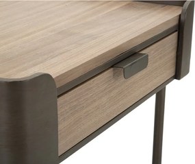 Кафява масичка за кафе от масивна ела 60x60 cm Toronto – Mauro Ferretti