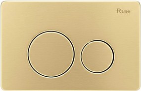Бутон за тоалетна Rea I K011A-Q Gold Brush