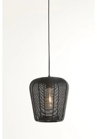 Черна лампа за таван ø 23 cm Adeta - Light &amp; Living