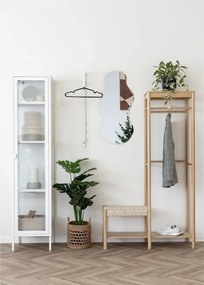 Бяла метална витрина 40x180 cm Brisbane – House Nordic