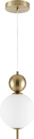 LED висящ полилей LHJ115-1CP четкано злато