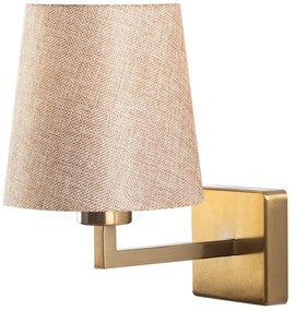 Бежова и златисто стенна лампа ø 18 cm Profil – Opviq lights