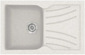 Мивка Sanitec 337-Metallic Ice