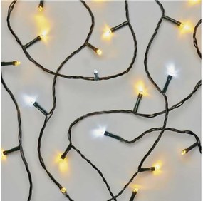LED външен гирлянд 80xLED/13m IP44 топло/студено бяло