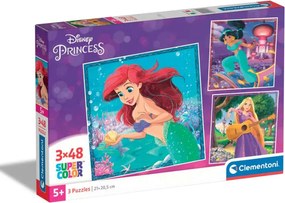 Clementoni - Пъзел Disney Princess 25304 3х48ч.