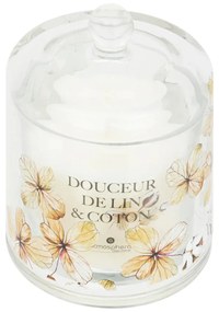 Ароматна свещ atmosphera Oudy, Стъкло, 240 g - Soft Linen