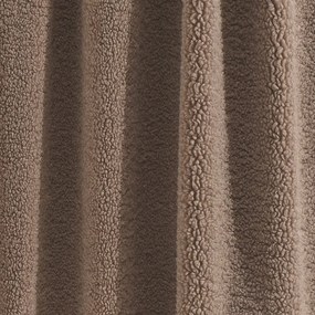 Висококачествено кафяво одеяло Boucle 125 x 150 cm