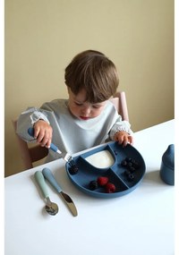 Зелен/син детски прибори за хранене от силикон 3 бр. Ocean Mix – Cam Cam Copenhagen